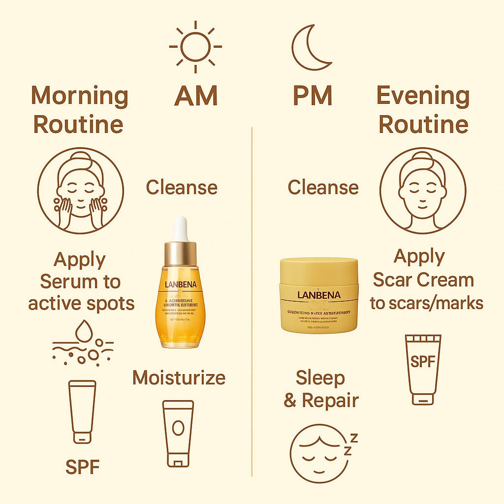 Lanbena™️Acne Scar Removal Herbal Cream| For Acne, Scars, Stretch Marks, Burns