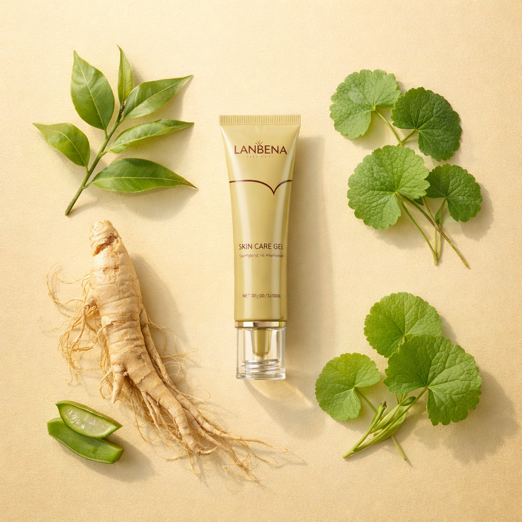 LANBENA Herbal Scar Removal Gel | For Acne Marks, Stretch Marks, Burns &amp; Dark Spots