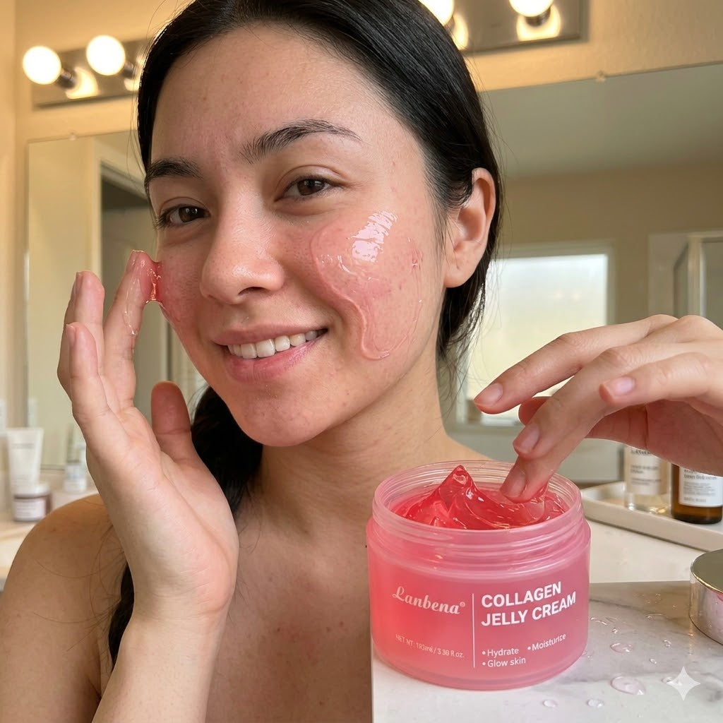 Lanbena™️ Korean Collagen Jelly Cream | Anti-Aging Firming &amp; Hydrating