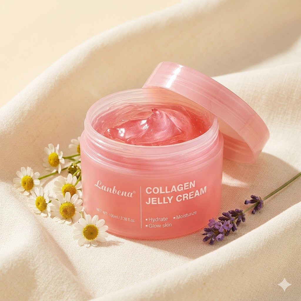 Lanbena™️ Korean Collagen Jelly Cream | Anti-Aging Firming &amp; Hydrating