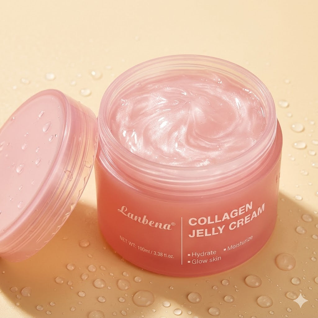 Lanbena™️ Korean Collagen Jelly Cream | Anti-Aging Firming &amp; Hydrating