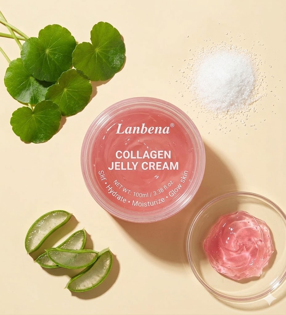 Lanbena™️ Korean Collagen Jelly Cream | Anti-Aging Firming &amp; Hydrating